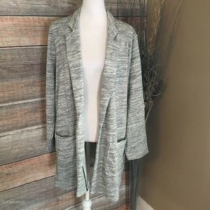 Chico’s Blazer Marled Gray XL Chico’s 3